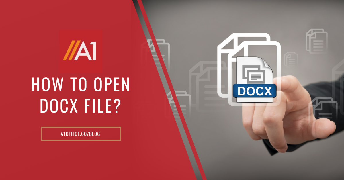 How to open docx file