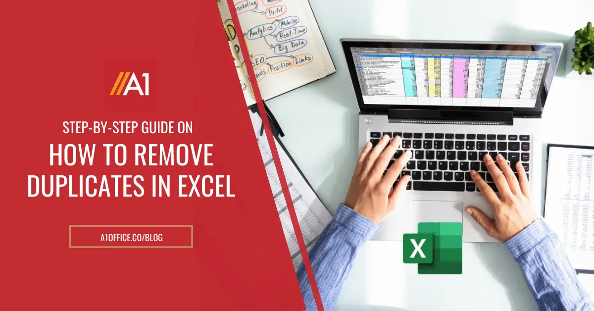 A step by step guide on how to remove duplicates in excel
