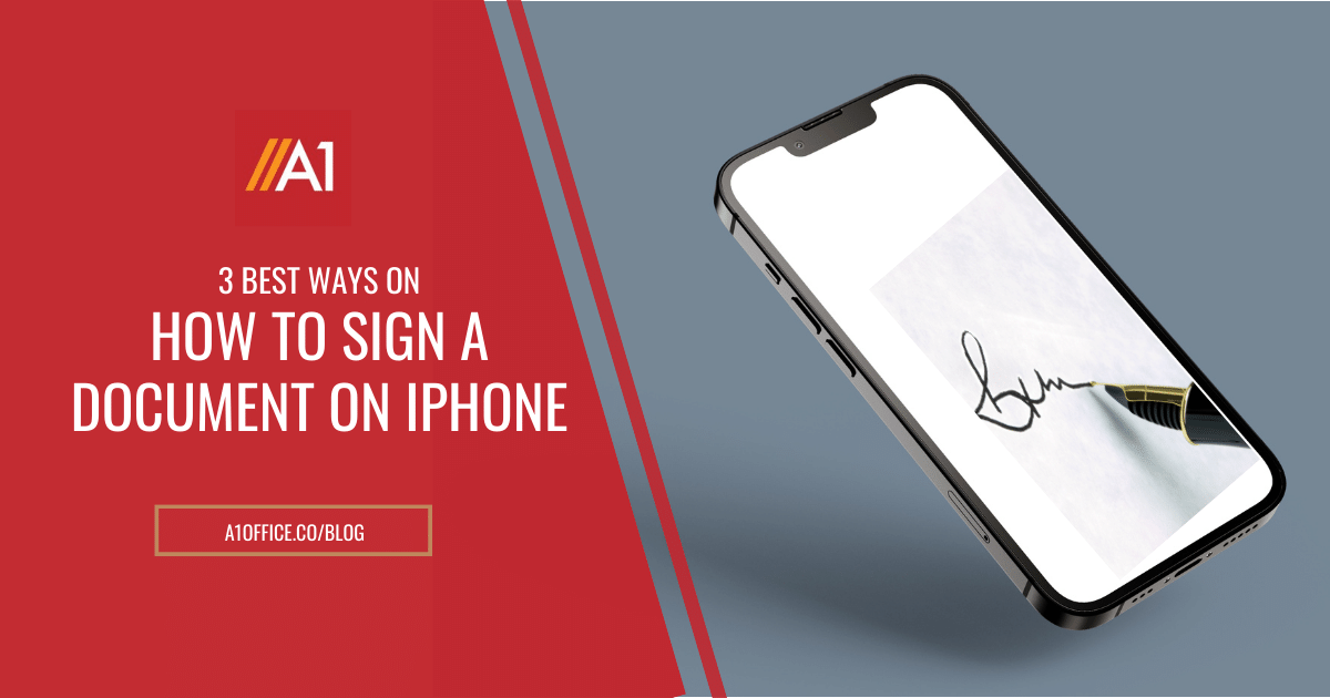 How to Sign a Document on iPhone: The 3 Best Ways
