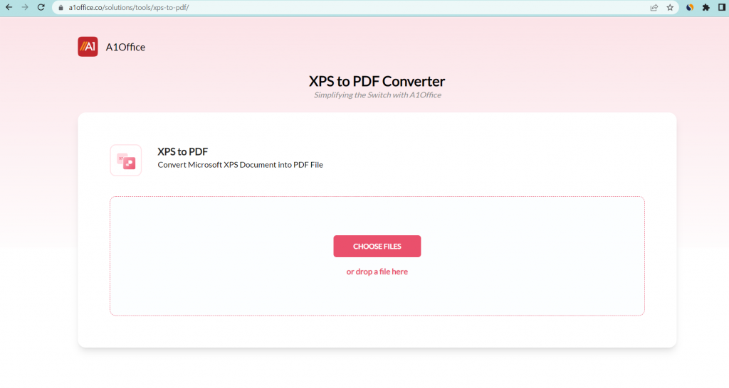 A!Office XPS to PDF Converter